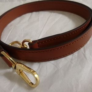 ew LV Leather cross body strap - brand new - never